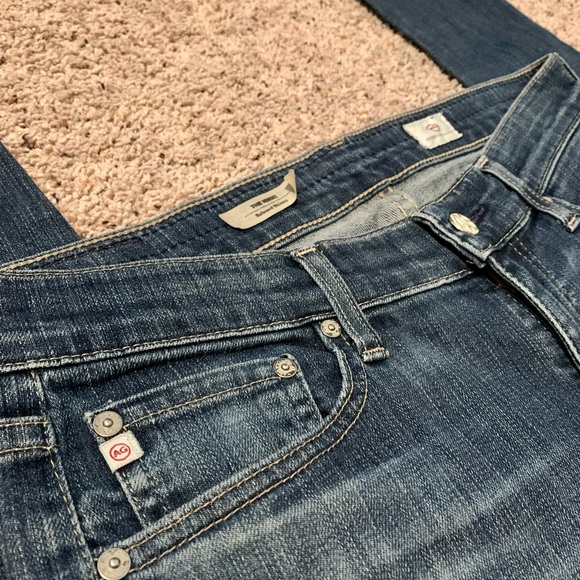 AG “Nikki” Relaxed Skinny in Medium Blue - Picture 6 of 12
